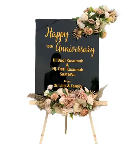 Papan Bunga Akrilik Sekargadung